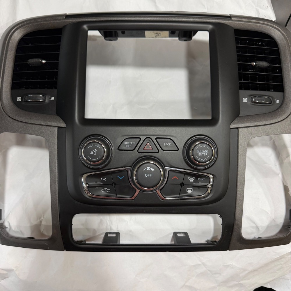 Mopar 2013-2018 Dodge Ram 1500 2500 3500 Center Console Climate Trim Bezel OEM